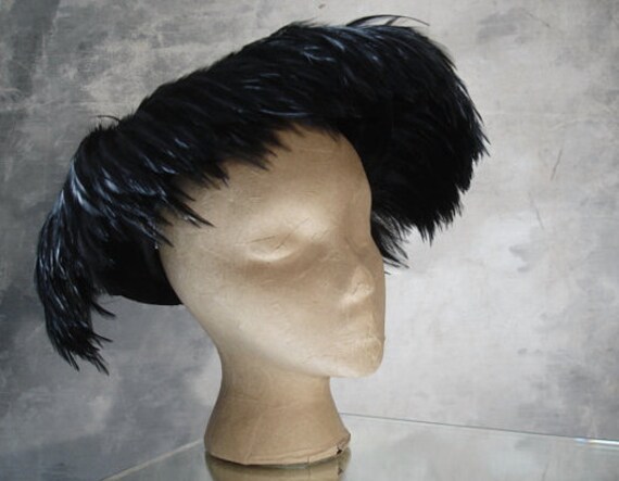 Vintage Feather Headpiece, Gorgeous, 20's