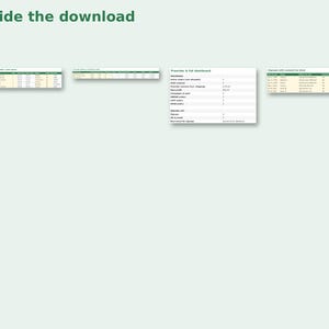 Inside the Preorder & Mailing List Tracker: sample pages