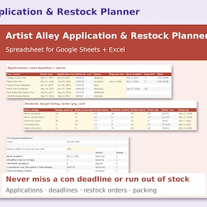 Bundle preview: Application & Restock Planner