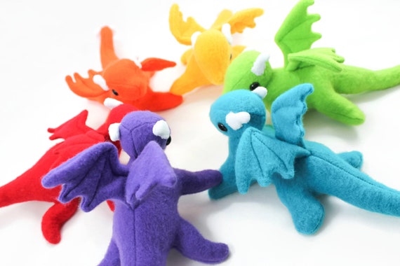 dragon sewing pattern stuffed animal