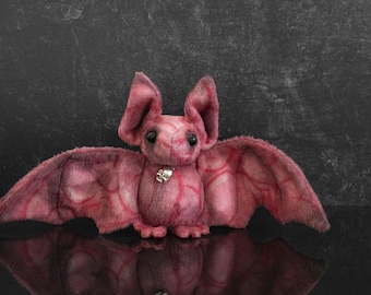 Zombie Brain Bat Stuffed Animal Plush Toys - Sew Scary 2024