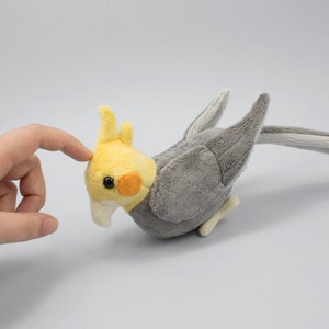 Cockatiel Stuffed Animal Sewing Pattern PDF Digital Download Plush Sewing DIY Project No Physical Items Sent image 7