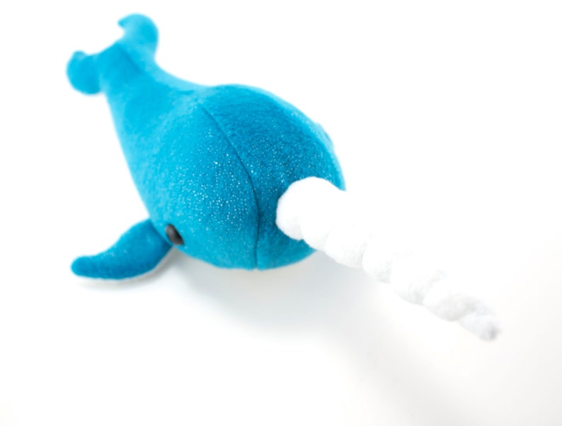 Narwhal Stuffed Animal Sewing Pattern PDF Digital Download Plush Sewing DIY Project No Physical Items Sent image 6