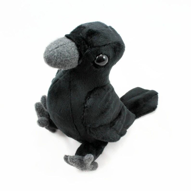 Crow Stuffed Animal Sewing Pattern PDF Digital Download Plush Sewing DIY Project No Physical Items Sent image 4