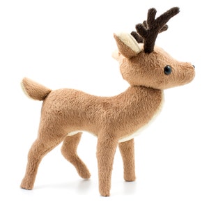 Deer Stuffed Animal Sewing Pattern PDF Digital Download Plush Sewing DIY Project No Physical Items Sent image 3