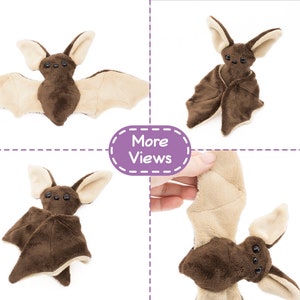 Beginner Bat Sewing Pattern PDF Digital Download Plush Sewing DIY Project No Physical Items Sent image 6