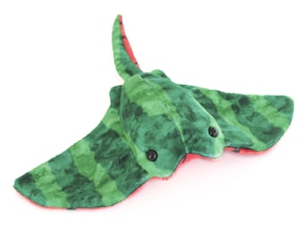 Red Watermelon Stingray Stuffed Animal Plush Toy