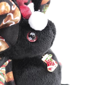 Pretzel Sticks and Black - Random Winter Bat Plushie - SCENTED