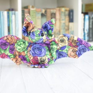 Rainbow Pride Bat Stuffed Animal Plush Toy