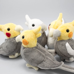 Cockatiel Stuffed Animal Sewing Pattern PDF Digital Download Plush Sewing DIY Project No Physical Items Sent image 3