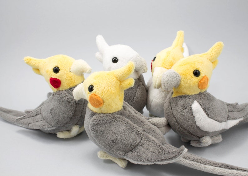 Cockatiel Stuffed Animal Sewing Pattern PDF Digital Download Plush Sewing DIY Project No Physical Items Sent image 3