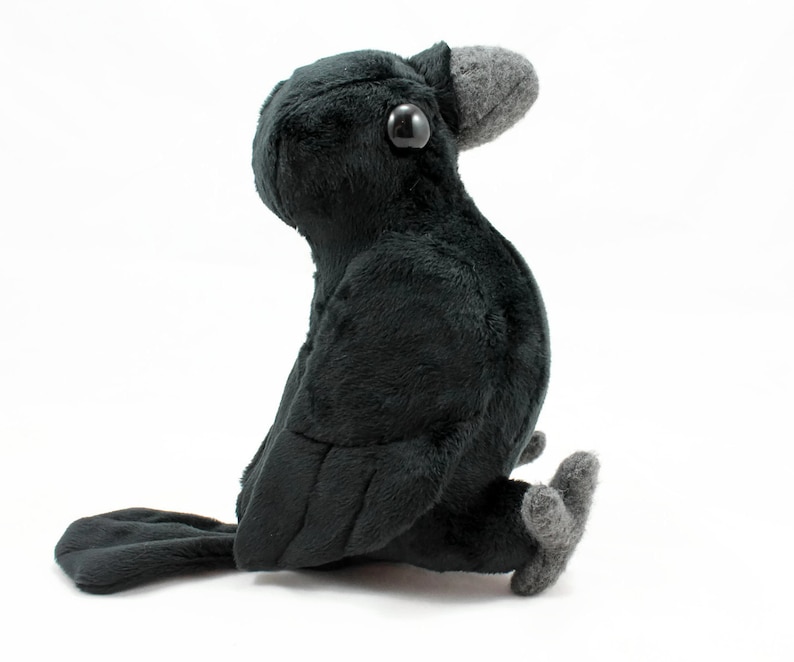 Crow Stuffed Animal Sewing Pattern PDF Digital Download Plush Sewing DIY Project No Physical Items Sent image 6