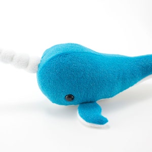 Narwhal Stuffed Animal Sewing Pattern PDF Digital Download Plush Sewing DIY Project No Physical Items Sent image 5