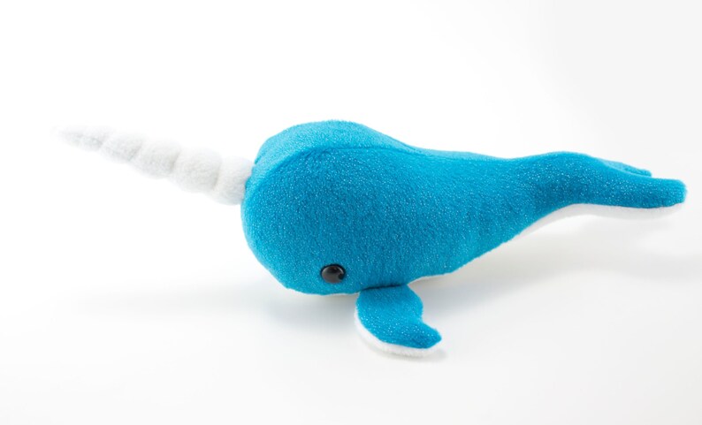 Narwhal Stuffed Animal Sewing Pattern PDF Digital Download Plush Sewing DIY Project No Physical Items Sent image 5