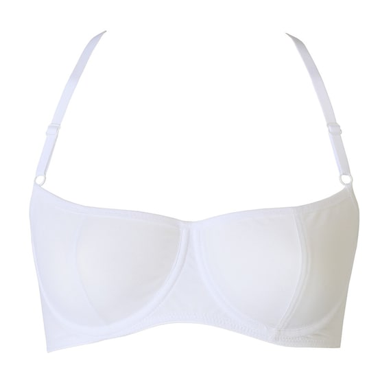 Sheer White Mesh Underwire Bra Sexy Sheer See Through Lingerie for Women -   Canada