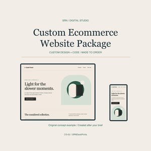 Custom WooCommerce Ecommerce Website - Store Design, Payment and Shipping Integrations