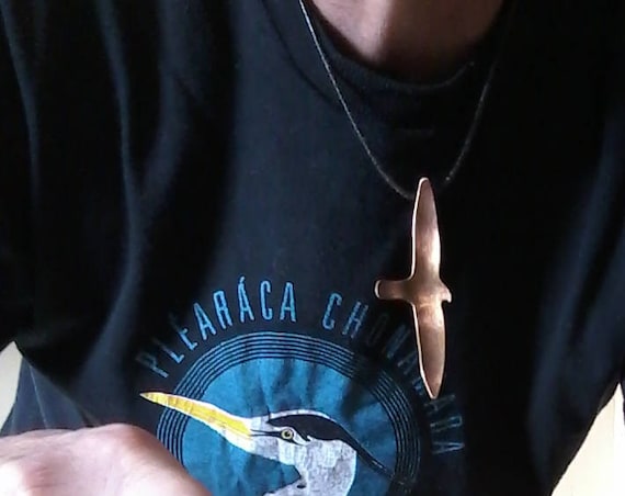 Peregrine Falcon Pendant in Bronze
