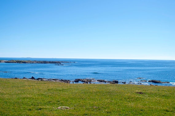 Connemara Atlantic Ocean, Islands, Blue Sea and Sky, Sun, Sailing, Paradise, Surf, Limited Edition Acrylic Laminated Photo