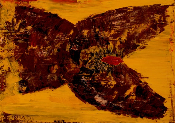 Ready To Hang Beautiful African Woman #1, Erotic Art, Nude, Sexual Yellow, Limited Edition Canvas Print Gallery Collector Quality Art-ONeill