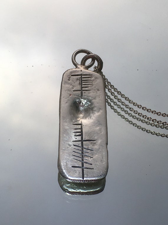 Anam Cara Soul Friend Sterling Silver Pendant Handmade Jewellery Unique Jewelry