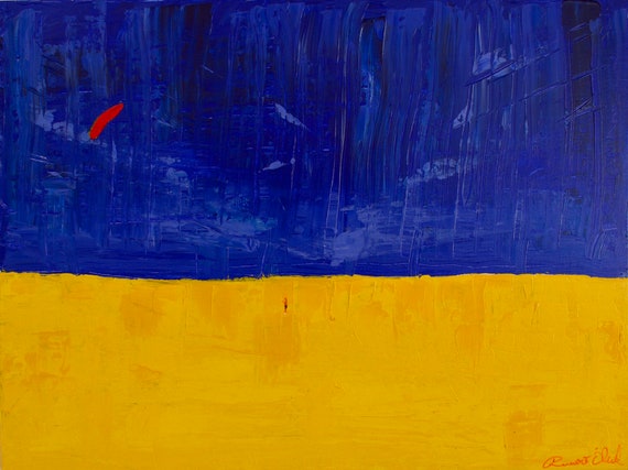 Ready To Hang, Limited Edition Canvas Photo Go Fly A Kite, Beach, Yellow Sand, Blue Sky, Red Kite, Summer, Gallery 75 Year Lifespan