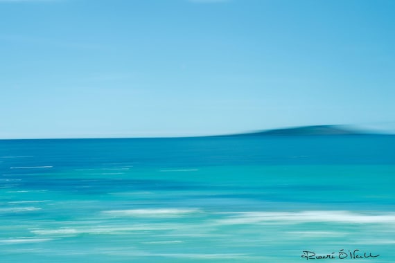 Deer Island Azure Seas Connemara Ocean Limited Edition Print