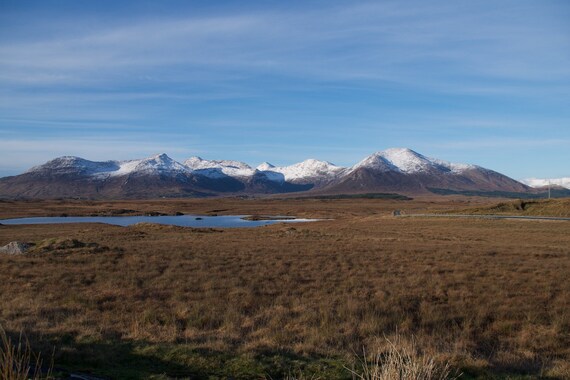 Twelve Bens In Snow, Oldest European Mountains, Limited Edition Acrylic Laminated Print Ready To Hang