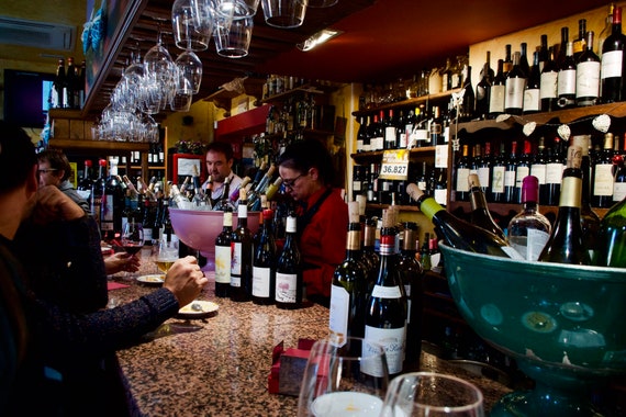 Ávila Wine Bar Spain, Tapas, Wine Glasses, Drinking Together, Limited Edition Travel Photo