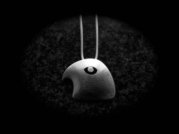 Silver Egyptian Falcon Pendant, Bird Of Prey, Peregrine Falcon, Falcon Pendant For Men, Falcon For Women, Falcon Necklace, Irish Designer