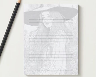 DIGITAL ITEM - Witchy vibes notepad