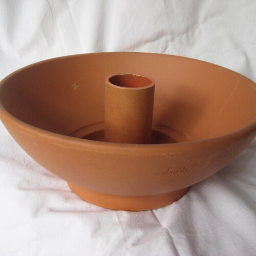 Patio Umbrella Table Terracotta Planter Etsy