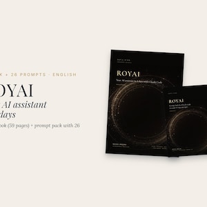 ROYAI AI Assistant Ebook PDF, Build Your Own Personal Assistant with Claude Code, 26 Prompts, Self-Hosted Guide for Small Business