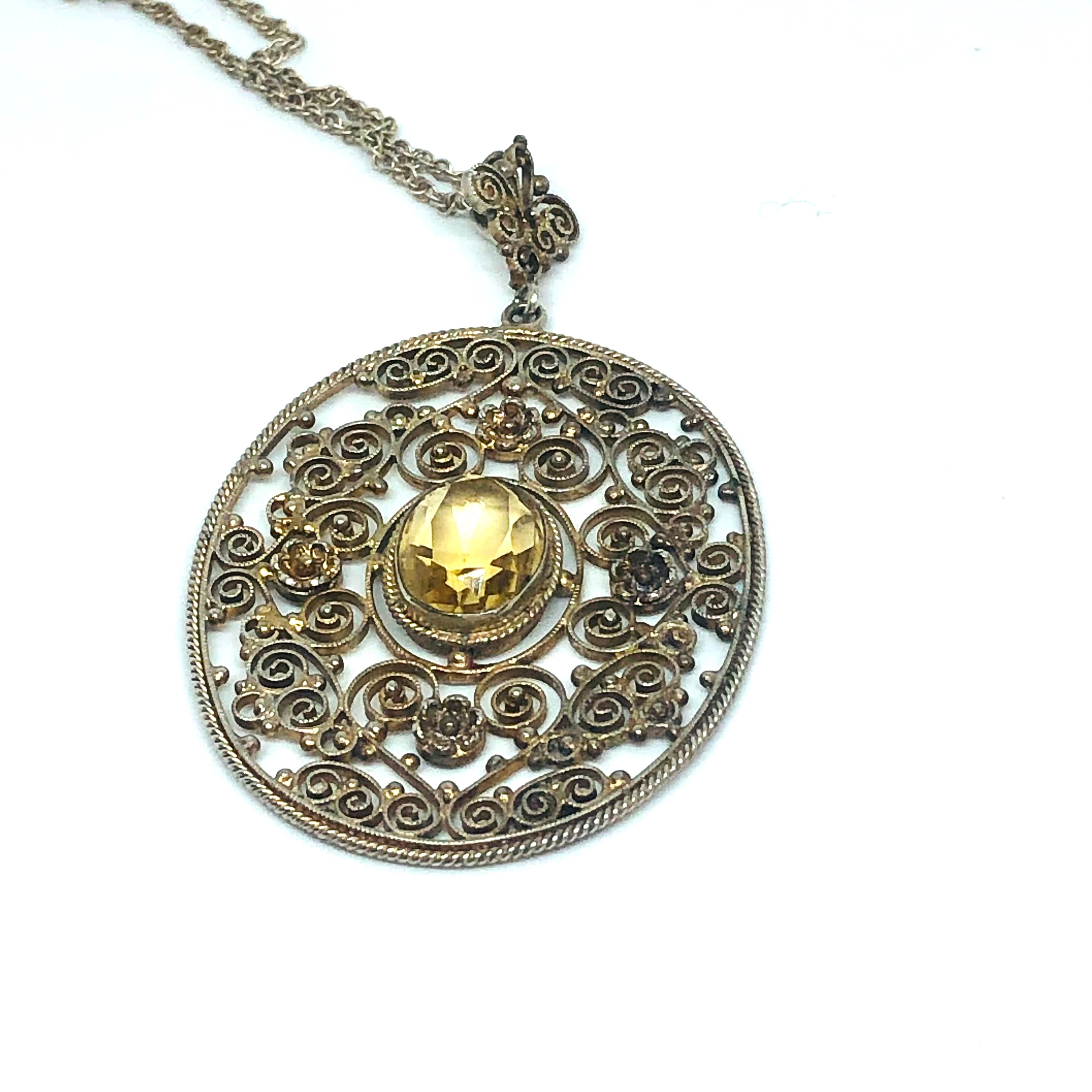 ビンテージスペイン製スターリングsilver925 大きめ中サイズフォトフレーム