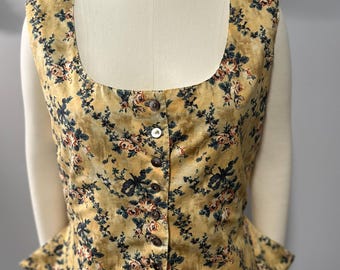 Marie Antoinette 18th Century French Caraco Bodice