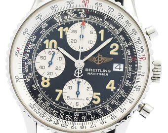 Breitling Navitimer Chronograph Herrenuhr, Vintage-Fliegeruhr, Automatikwerk aus der Schweiz