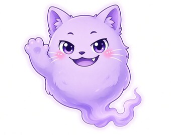 Spookkat Twitch-emotes, 16 schattige griezelige katten-emotes voor Discord en Kick Streamers
