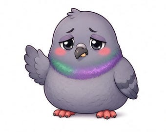Triestige duif Twitch-emotes, 16 grappige Copium-vogel-emotes voor Discord en Kick Streamers