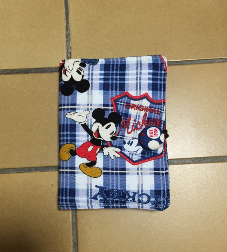 Disney Mickey Mouse classic passport cover Etsy