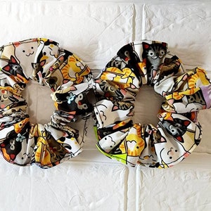 Meow Cats hair tie scrunchie