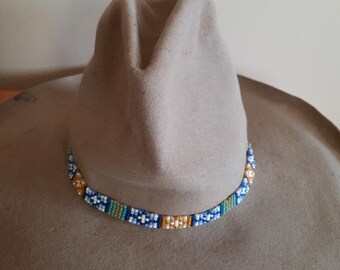 Beaded hat band