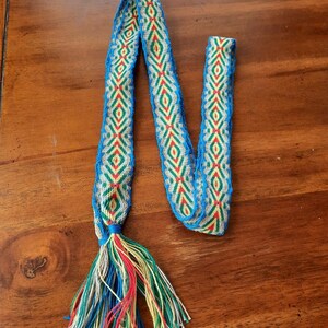 Card weaving strap