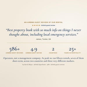 Airbnb Welcome Book Template, House Manual and Local Guide, Vacation Rental Welcome Binder, Canva and Word image 8