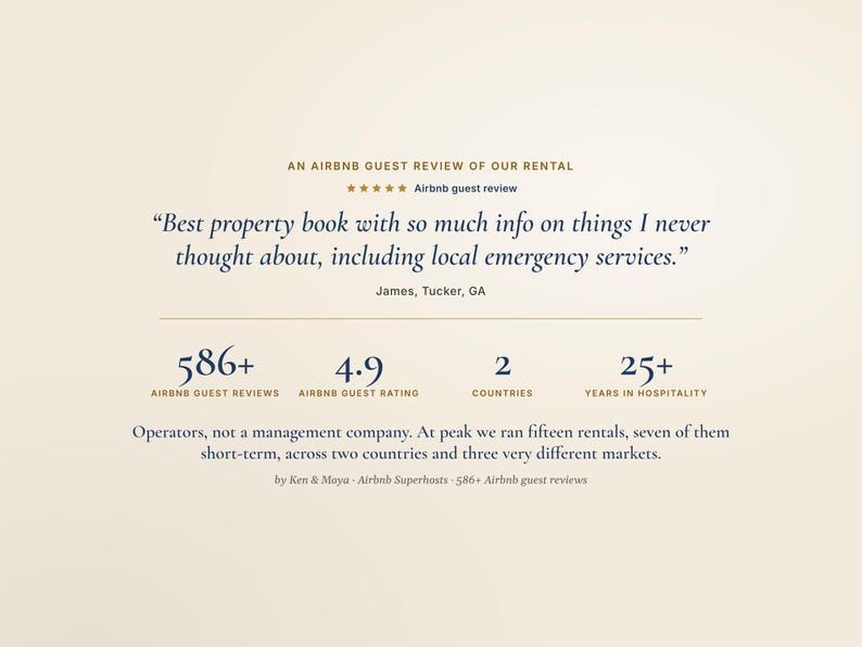 Airbnb Welcome Book Template, House Manual and Local Guide, Vacation Rental Welcome Binder, Canva and Word image 8