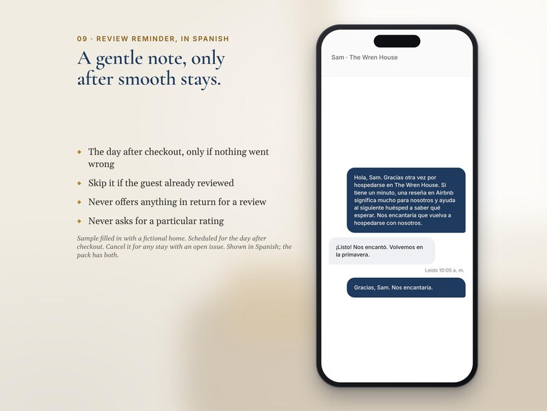 Bilingual Airbnb Message Templates English Spanish, Mensajes para Huéspedes, Guest Message Pack imagen 4