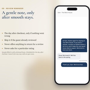 Airbnb Message Templates, Guest Message Pack, 9 Guest Messages and 2 Saved Replies, Arrival Card immagine 4
