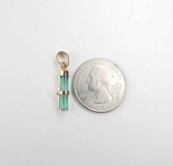 Colombian Emerald Natural Crystals Pendant 1.90 C… - image 6