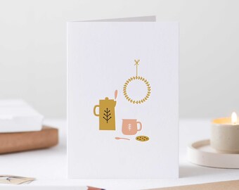 Cosy Christmas – Letterpress Card