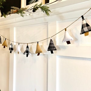 Buffalo Plaid Garland, Caminetto, Colori Espresso immagine 6