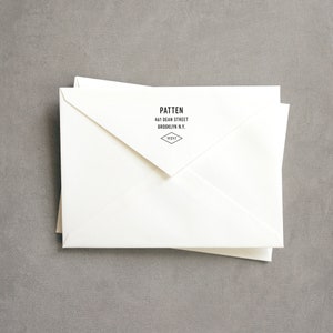 Modern Self Inking Address Stamp | Custom Address Stamp for Wedding, Business, Personalized Mail