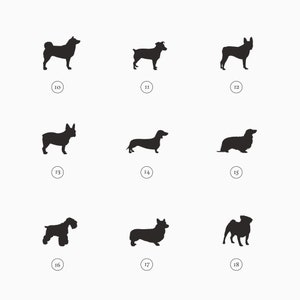 Self Inking Personalized Dog Breed Address Stamp image 6